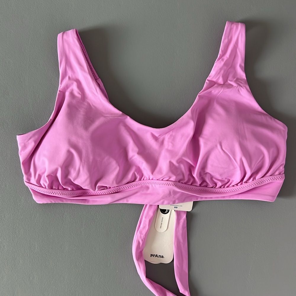 Prana Pink Bikini Top
